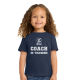 'Coach in Training' YM t-shirt navy